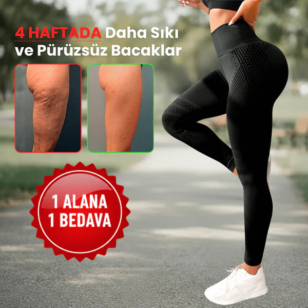 3'Lü Etki Taytı Lipödem, Selülit, Varis
